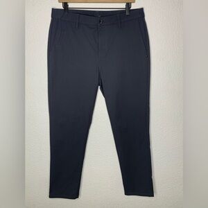 Vuori pants athletic 32” slim fit chino Men's Dark Gray V427 cascade tech